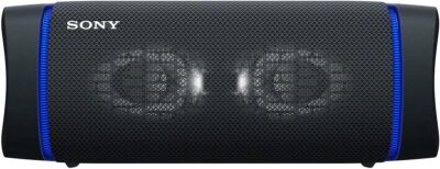 SONY-SRS-XB33 EXTRA BASS Wireless Bluetooth Portable Speaker, IP67 Waterproof & Durable for Home, Outdoor, and Travel, 24 Hour Battery, Party Lights, USB Type-C, and Speakerphone, Black - Image 2