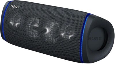 SONY-SRS-XB43 EXTRA BASS Wireless Bluetooth Outdoor Speaker with 24-Hour Battery Life, IP67 Waterproof, USB-C Charging, Party Lights, Speakerphone - Black