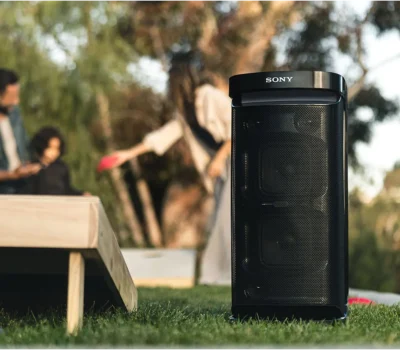 SONY-SRS-XP700 X-Series Wireless Portable-BLUETOOTH-Karaoke Party-Speaker IPX4 Splash-resistant with 25 Hour-Battery,Black - Image 3