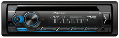 PIONEER - DEH-S4250BT Pioneer CD and Digital Media Receiver with Dual Bluetooth