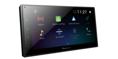 PIONEER - DMH-W2770NEX Pioneer Digital Multimedia Receiver With Wireless Apple CarPlay and Android Auto, 6.8" Capacitive Touchscreen, Double-DIN, Built-In Bluetooth and WiFi, Amazon Alexa via App