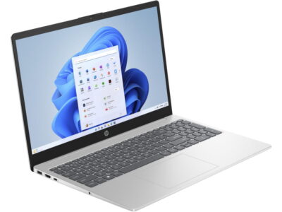 HP-15-FD0081WN 15.6 inch HD Laptop for Business and Student, Intel Quad-Core Pentium N200, 4GB RAM, 128GB UFS, Webcam, HDMI, 1 Year Microsoft Office 365, Win 11, 15-fd0081wm, Silver - Image 2