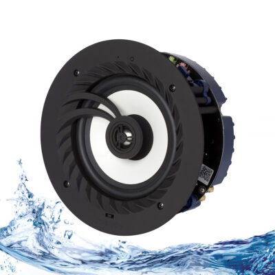 LITHE - 03210 Lithe Audio 6.5" Bluetooth 5 IP44 Rated Bathroom Ceiling Speaker (SINGLE)