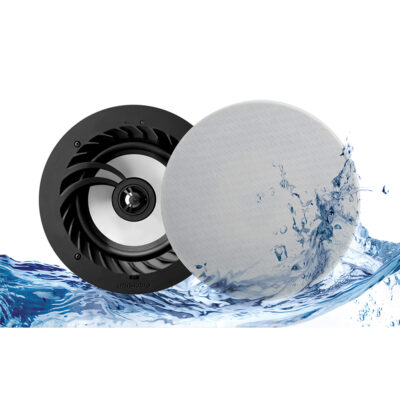 LITHE - 03211 Lithe Audio 6.5" Bluetooth 5 IP44 Rated Bathroom Ceiling Speaker (Pair - Master & Passive)