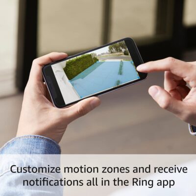 Ring Floodlight Cam Wired Plus - with motion-activated 1080p HD video, White - Image 5