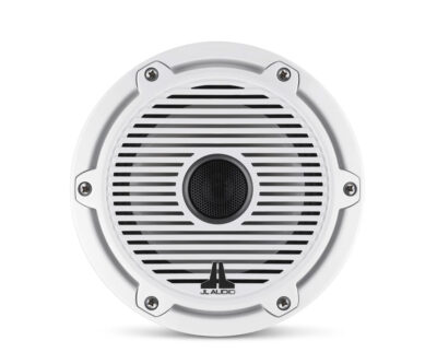 JL Audio - M6-650X-C-GwGw 6.5-inch (165 mm) Marine Coaxial Speakers, Gloss White Trim Ring, Gloss White Classic Grille - Image 2