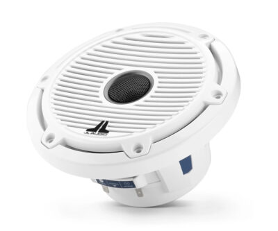 JL Audio - M6-650X-C-GwGw 6.5-inch (165 mm) Marine Coaxial Speakers, Gloss White Trim Ring, Gloss White Classic Grille - Image 3
