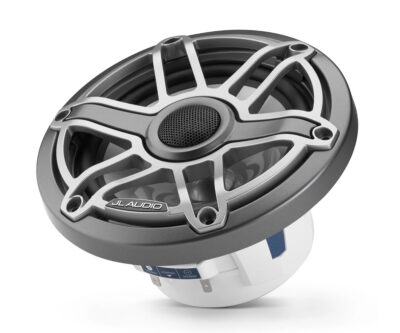 JL Audio - M6-650X-S-GmTi 6.5-inch (165 mm) Marine Coaxial Speakers, Gray Metallic Trim Ring, Titanium Sport Grille - Image 4