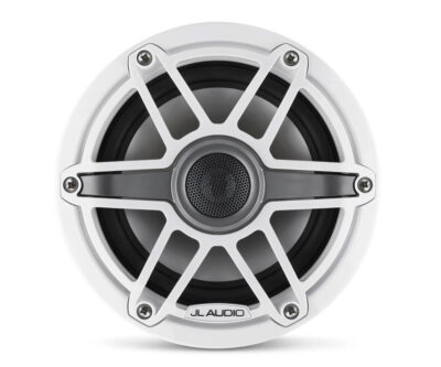 JL Audio - M6-650X-S-GwGw 6.5-inch (165 mm) Marine Coaxial Speakers, Gloss White Trim Ring, Gloss White Sport Grille - Image 2