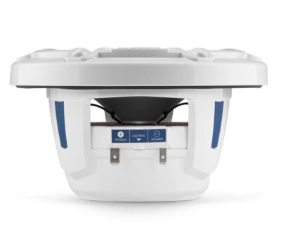 JL Audio - M6-650X-S-GwGw 6.5-inch (165 mm) Marine Coaxial Speakers, Gloss White Trim Ring, Gloss White Sport Grille - Image 3