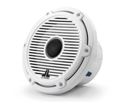 JL Audio - M6-770X-C-GwGw 7.7-inch (196 mm) Marine Coaxial Speakers, Gloss White Trim Ring, Gloss White Classic Grille - Image 4