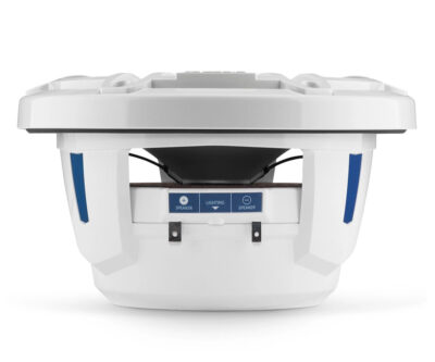 JL Audio - M6-770X-S-GwGw 7.7-inch (196 mm) Marine Coaxial Speakers, Gloss White Trim Ring, Gloss White Sport Grille - Image 4