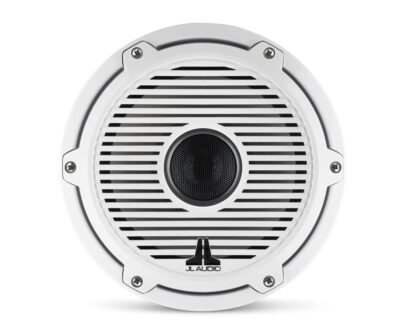 JL Audio - M6-880X-C-GwGw 8.8-inch (224 mm) Marine Coaxial Speakers, Gloss White Trim Ring, Gloss White Classic Grille - Image 4