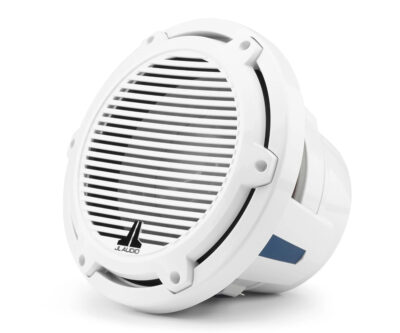 JL Audio - M6-10IB-C-GwGw-4 10-inch (250 mm) Marine Subwoofer Driver, Gloss White Trim Ring, Gloss White Classic Grille