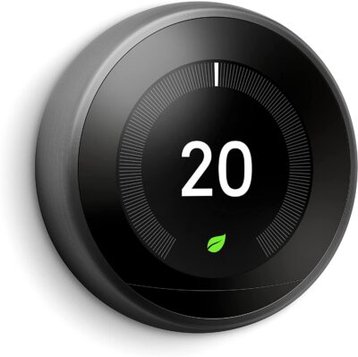 Google Nest - T3016US Learning Thermostat, 3rd Generation, Black - Image 3