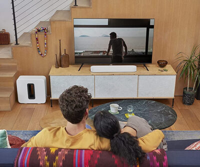 Sonos - Beam Gen 2 White - Smart TV soundbar  with HDMI input - Image 3
