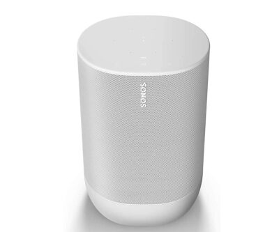 Sonos - Move Battery-Powered Smart Speaker, Wi-Fi and Bluetooth with Alexa Built-in - White - Image 2