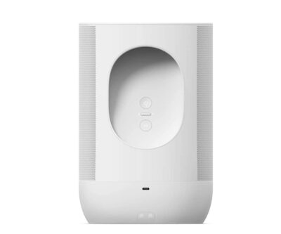 Sonos - Move Battery-Powered Smart Speaker, Wi-Fi and Bluetooth with Alexa Built-in - White - Image 3