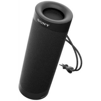 SONY-SRS-XB23 EXTRA BASS Wireless Bluetooth Portable Lightweight Travel Speaker, IP67 Waterproof & Durable for Outdoor, 12 Hour Battery, USB Type-C, Removable Strap and Speakerphone, Black - Image 4