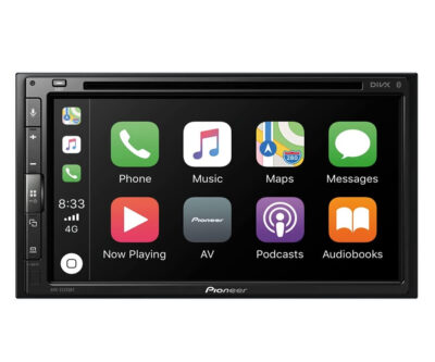 Pioneer - AVH-Z5250BT  in-Dash Double Din,DVD Multimedia AV Receiver / 6.8" WVGA Touchscreen Display, Apple CarPlay, Android Auto,Built-in Bluetooth,Full HD Video Playback from USB Device