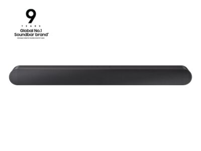 SAMSUNG-HW-S50B/ZA 3.0ch All-in-One Soundbar w/Dolby 5.1, DTS Virtual:X, Q Symphony, Built in Center Speaker, Adaptive Sound Lite, Bluetooth Multi Connection, Black