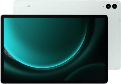SAMSUNG SM-X610 - Galaxy Tab S9 FE+ 12.4” 256GB+12GB RAM Tablet Smart Book Cover, IP68 Water & Dust-Resistant, Long Battery Life, S Pen, 8MP, Mint