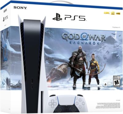 PlayStation 5 Console - Disc Edition - God of War Ragnarok Bundle