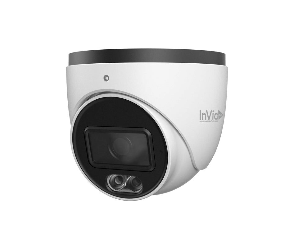 InVid Tech - PAR-P5TXIR28NH-WL 5MP IR WDR Outdoor Network H.265+ PoE Turret Camera with 2.8mm Fixed Lens