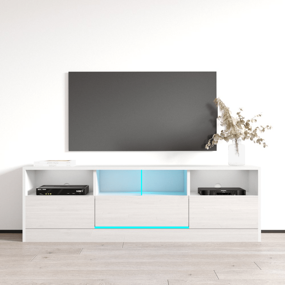 Meble Furniture - Disparo 06 TV Stand White