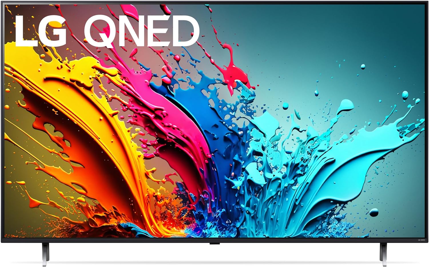 LG 55QNED85TUA 55-Inch (QLED + NanoCell) Quantum Dot NanoCell 4K Smart TV - 8 AI Processor 4K, Alexa Built-in, 120Hz Refresh Rate, HDMI 2.1, FreeSync, VRR, WebOS 24, Magic Remote