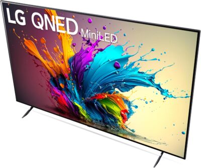 LG 75QNED90TUA 75-Inch QNED90 Mini LED QNED (QLED + NanoCell) 4K Smart TV - 8 AI Processor 4K, Alexa Built-in, 120Hz Refresh Rate, HDMI 2.1, FreeSync, VRR, Dolby Vision, Dolby Atmos (2024) - Image 2