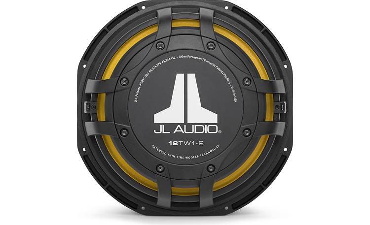 JL Audio 12TW1-2 12" shallow-mount 2-ohm component subwoofer - Image 2