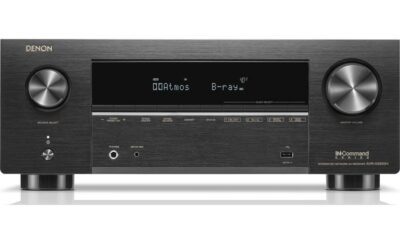 Denon AVR-X3800H 9.4-Ch Receiver - 8K UHD Home Theater AVR (105W X 9) Built-in Bluetooth, Wi-Fi & HEOS Multi-Room Streaming, Dolby Atmos, DTS:X, IMAX Enhanced & Auro 3D