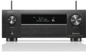 Denon AVR-X4800H 9.4-Ch Receiver - 8K UHD Home Theater AVR (125W X 9) Built-in Bluetooth, Wi-Fi & HEOS Multi-Room Streaming, Dolby Atmos, DTS:X Pro, IMAX Enhanced & Auro 3D