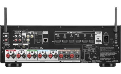 Denon AVR-S760H 7.2 Ch AVR - 75 W/Ch, Advanced 8K Upscaling, Dolby Atmos Height Virtualization, DTS Virtual:X & More, Built-in HEOS, Amazon Alexa Voice Control - Image 2