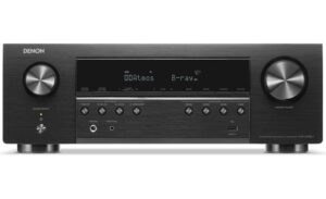Denon AVR-S760H 7.2 Ch AVR - 75 W/Ch, Advanced 8K Upscaling, Dolby Atmos Height Virtualization, DTS Virtual:X & More, Built-in HEOS, Amazon Alexa Voice Control