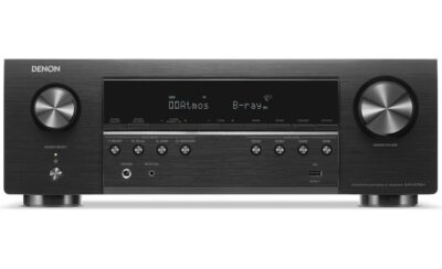 Denon AVR-S760H 7.2 Ch AVR - 75 W/Ch, Advanced 8K Upscaling, Dolby Atmos Height Virtualization, DTS Virtual:X & More, Built-in HEOS, Amazon Alexa Voice Control