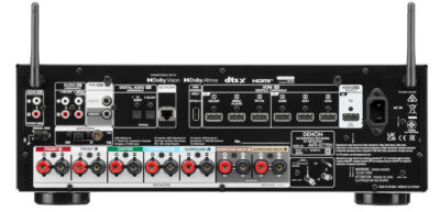 Denon AVR-S770H 7.2 Ch Home Theater Receiver - 8K UHD HDMI Receiver (75W X 7), Wireless Streaming via Built-in HEOS, Bluetooth & Wi-Fi, Dolby TrueHD, DTS Neural:X & DTS:X Surround Sound - Image 2