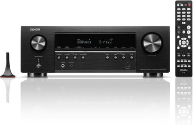 Denon AVR-S770H 7.2 Ch Home Theater Receiver - 8K UHD HDMI Receiver (75W X 7), Wireless Streaming via Built-in HEOS, Bluetooth & Wi-Fi, Dolby TrueHD, DTS Neural:X & DTS:X Surround Sound