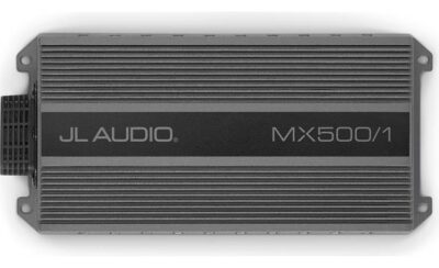 JL Audio MX500/1 Compact marine/powersports mono amplifier — 500 watts RMS x 1 at 2 ohms