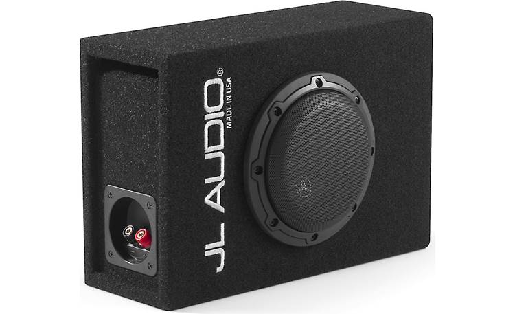 JL Audio CP106LG-W3v3 MicroSub slot-ported enclosure with one 6-1/2" W3v3 subwoofer - Image 2