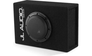 JL Audio CP106LG-W3v3 MicroSub slot-ported enclosure with one 6-1/2" W3v3 subwoofer