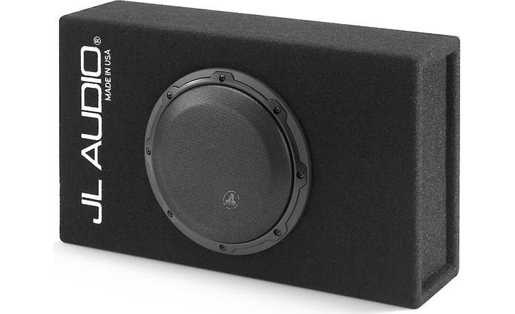 JL Audio CP108LG-W3v3 MicroSub slot-ported enclosure with one 8" W3v3 subwoofer