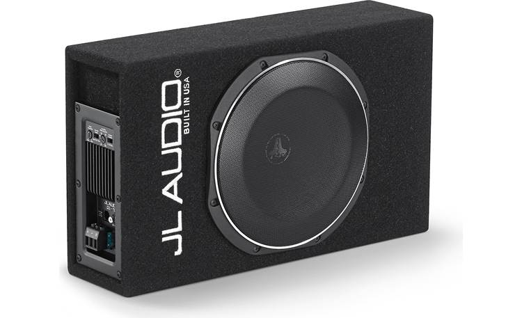 JL Audio ACS110LG-TW1 PowerWedge+ powered subwoofer with 10" sub and 400-watt amp - Image 2