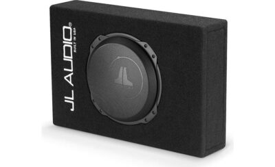 JL Audio CS110LG-TW3 Sealed PowerWedge enclosure with one 10" TW3 subwoofer