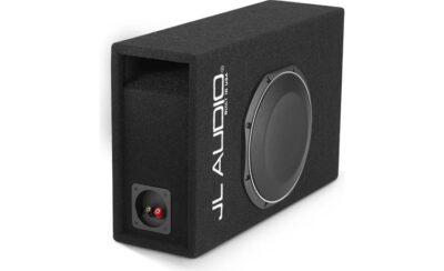JL Audio CP110LG-TW1-2 MicroSub slot-ported enclosure with one 10" TW1-2 subwoofer - Image 3