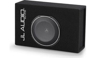 JL Audio CP110LG-TW1-2 MicroSub slot-ported enclosure with one 10" TW1-2 subwoofer