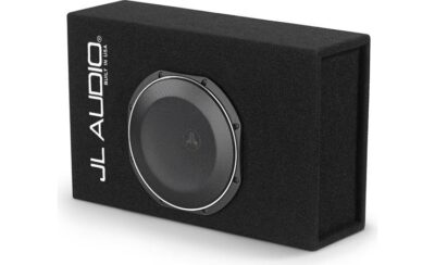 JL Audio ACP110LG-TW1 MicroSub+ powered subwoofer with 10" sub and 400-watt amp