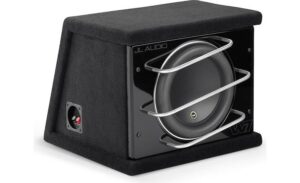 JL Audio CLS110RG-W7AE ProWedge enclosure with one 10" W7AE subwoofer