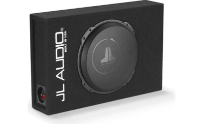 JL Audio CS112LG-TW3 Sealed PowerWedge enclosure with one 12" TW3 subwoofer - Image 2